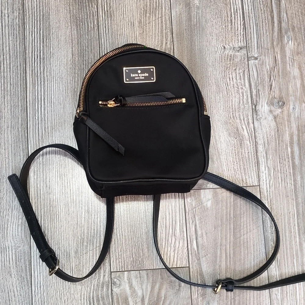 Kate Spade Wilson Road Nylon Mini Backpack Purse NWOT - Picture 2 of 5